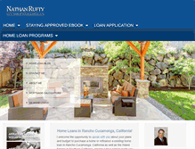 Tablet Screenshot of nathanrufty.com